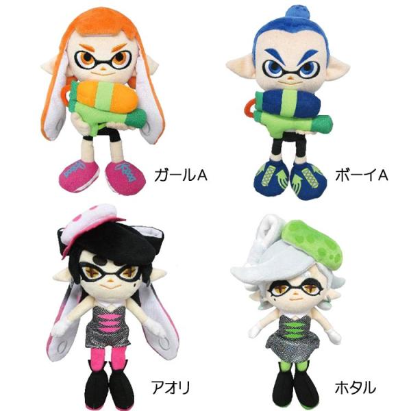 スプラトゥーン2 ぬいぐるみ　まとめ売り スプラトゥーン2 ヒメ ぬいぐるみ S Splatoon2 テンタクルズ