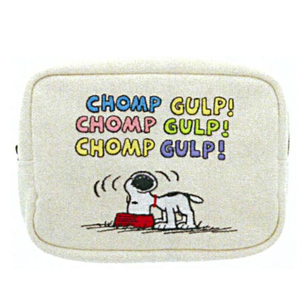 スヌーピー ペンポーチ ホワイト デニム刺繍3 キャラクター雑貨 ラフラフ 通販 Paypayモール