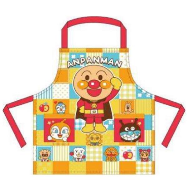 アンパンマン】29915 子供エプロン(オレンジ／110cm) : キャラクター
