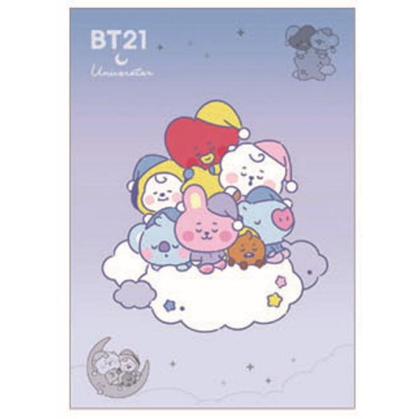 Bt21 クリアノート オヤスミ キャラクター雑貨 ラフラフ 通販 Paypayモール
