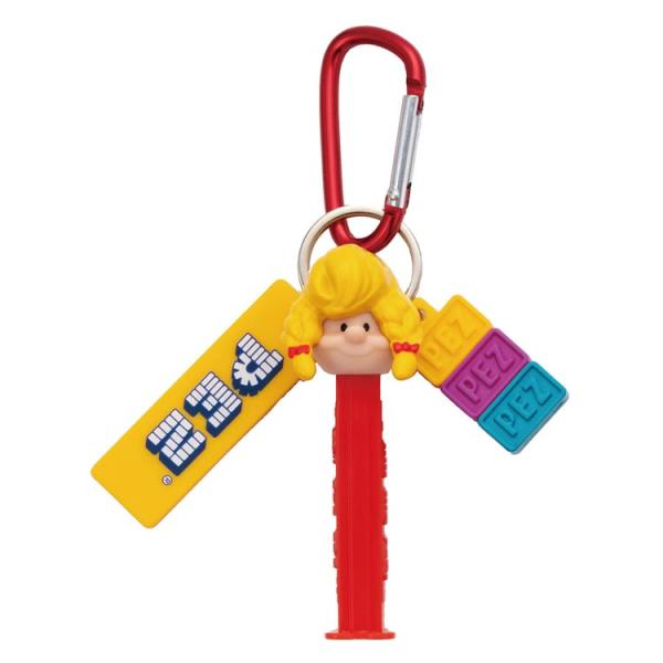 PEZ キーチャーム Girl 743119 ペッツ キャンディー カラビナ