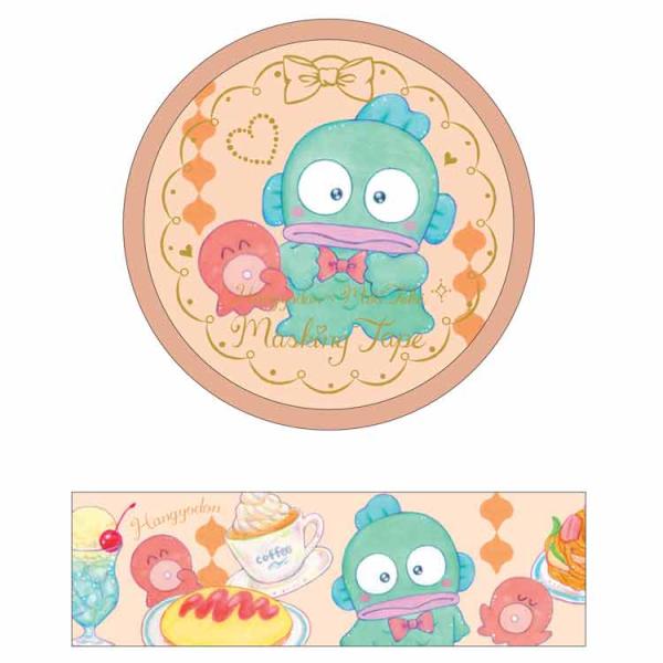 たけいみき×ハンギョドン マスキングテープ レトロ喫茶 156311 第3弾 マステ シール hangyodon はんぎょどん たけいみき×ハンギョドン マスキングテープ レトロ喫茶 156311 第3弾 マステ シール hangyodon はんぎょどん