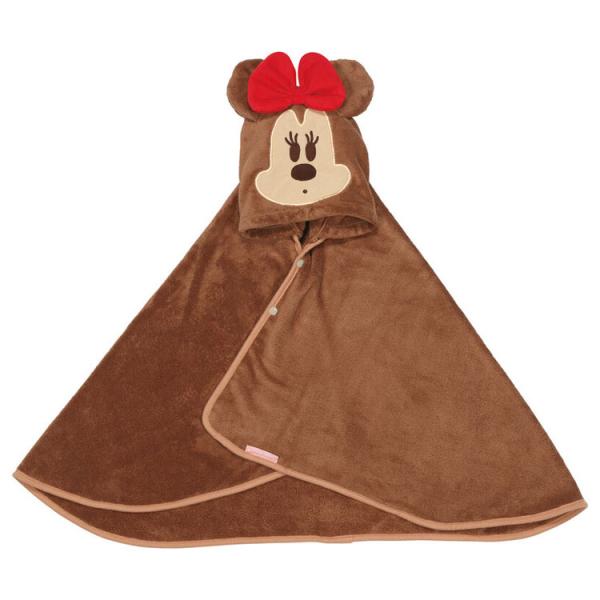 他サイト： ミニー BPO1 吸水速乾フード付きバスポンチョ ディズニー Disney 子供 キッズ バスタオルの商品画像