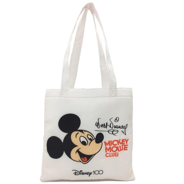 ミッキーマウス　バック Mickey Mouse Print Eco Tote Shoulder Bag ミッキーマウス