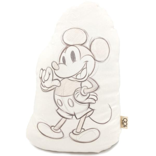 ミッキー 122149003000013 ダイカットクッション スケッチ ディズニー