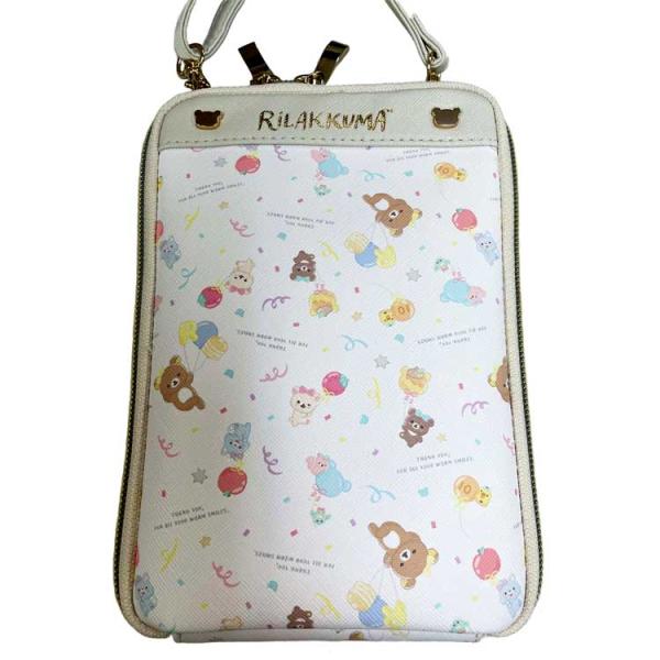 キャラクターグッズ リラックマ ウォレットショルダー IVO 137431 インクジェット 財布