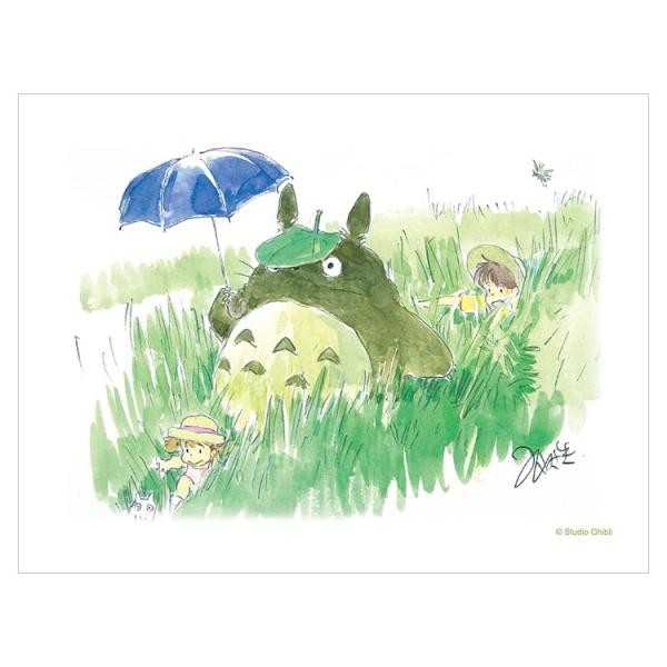となりのトトロ グリーティングカード 952086 水彩画風 封筒付