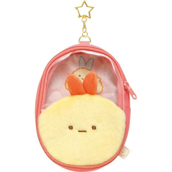 すみっコぐらし ぬいぐるみポーチ えびふらのしっぽ すみっコ大好き