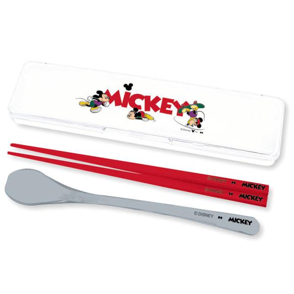 ミッキー 箸&スプーンセット 605344 コンビセット : キャラクター雑貨