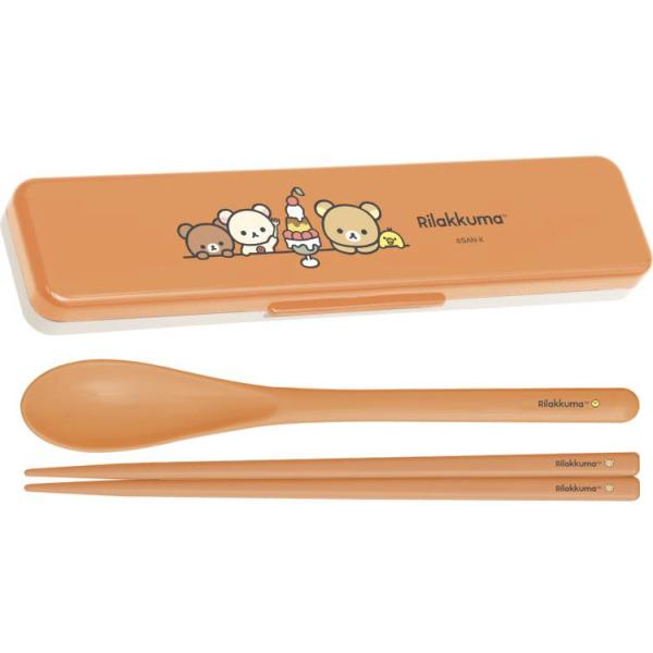 リラックマ まとめ 茶碗 お箸 ランチセット 皿 湯呑み マイメロ 机 0000000131062_JSbWtqa.jpg