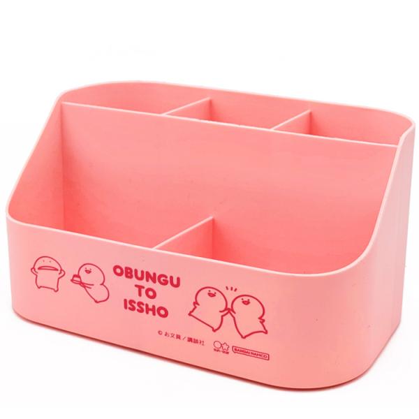 お文具といっしょ デスクオーガナイザー ピンク 744124 第5弾 おぶん