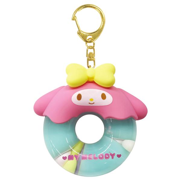 マイメロディ カラフルドーナツドームキーホルダー メロン 971685