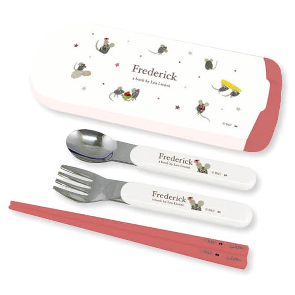 ［商品仕様］【サイズ】 本体：約84×197×18mm スプーン：約26×137mm フォーク：約25×135mm 箸：約162mm 【素 材】本体：ABS/ケースフタ：AS/中皿：PP/箸：AS/スプーン・フォーク：ステンレス鋼・ABS ...