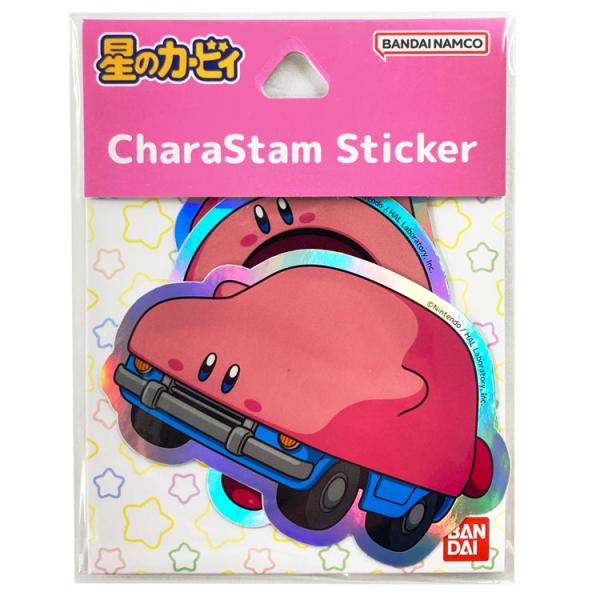 星のカービィ キャラスタムステッカー ほおばりヘンケイ 553313 KIRBY