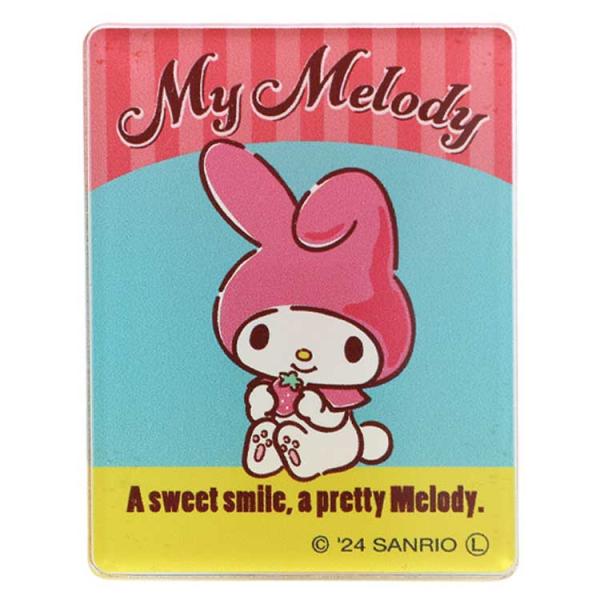 マイメロディ アクリルクリップ 076768 ヴィンテージレトロ SANRIO