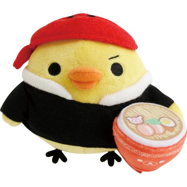 リラックマ らーめんぬいぐるみ キイロイトリ いつでもらーめん雑貨