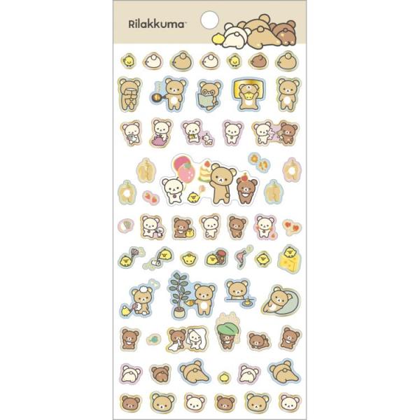 リラックマ シール SE62501 BASIC RILAKKUMA Favorite Things
