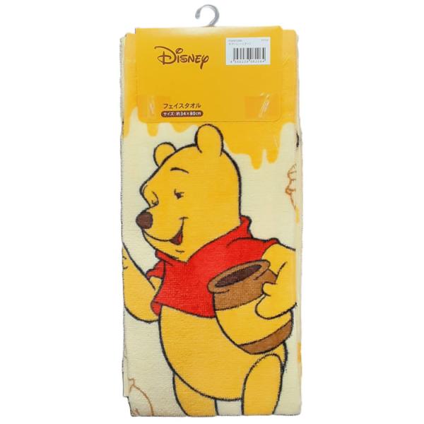くまのプーさん フェイスタオル 082064 ラブハニー Disney ディズニー