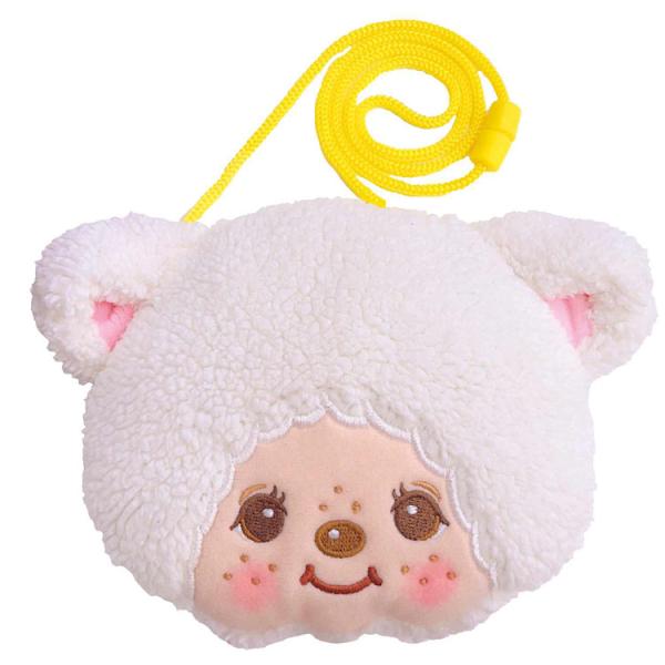 モンチッチ 　ショルダーバッグ＆ポーチセット ぬいぐるみチャーム付き モンチッチ ショルダーバッグ＆ポーチセット ぬいぐるみチャーム