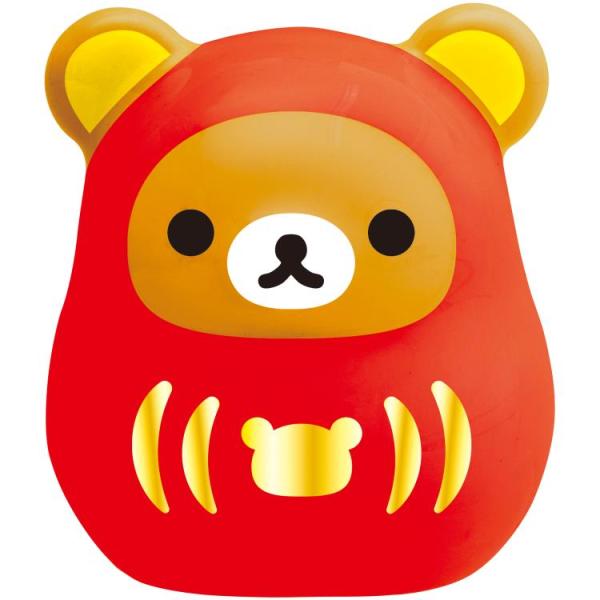 リラックマ ミニだるまっくま リラックマお正月 達磨 陶器製