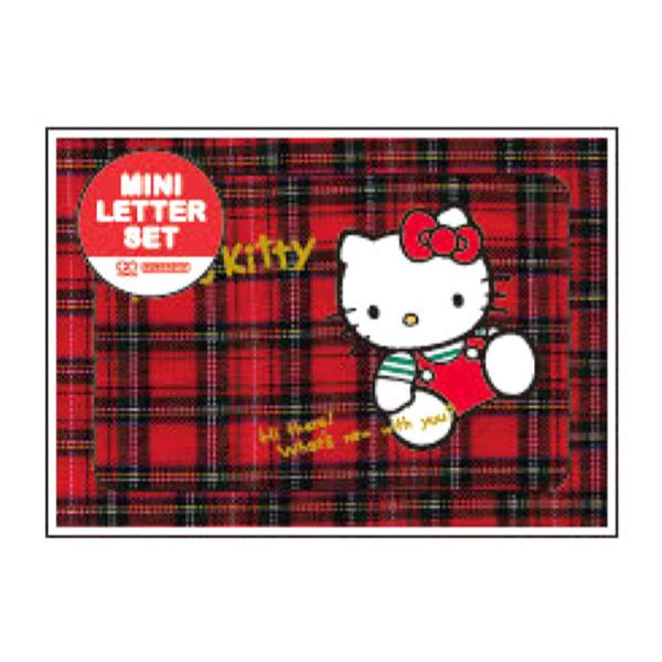 ハローキティ ミニレターセット チェック 785530 SANRIO サンリオ