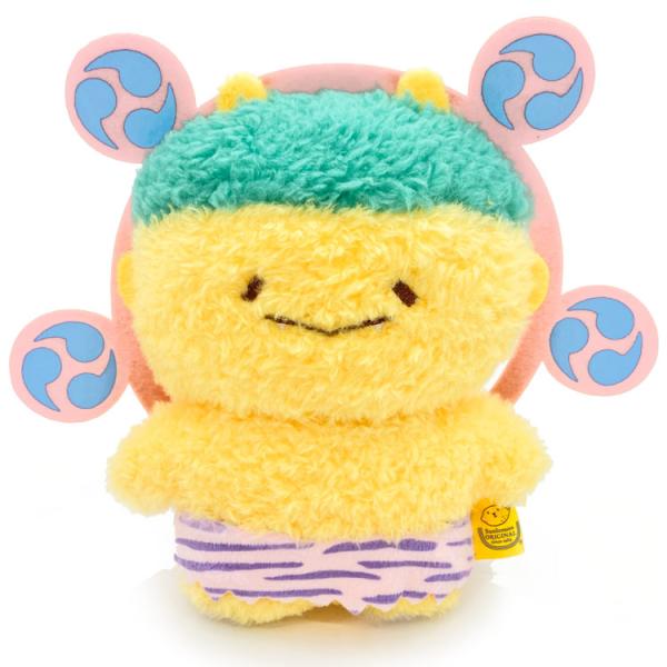 ふわふわたっとん ぬいぐるみS かみなり YE 049943 鬼 : キャラクター
