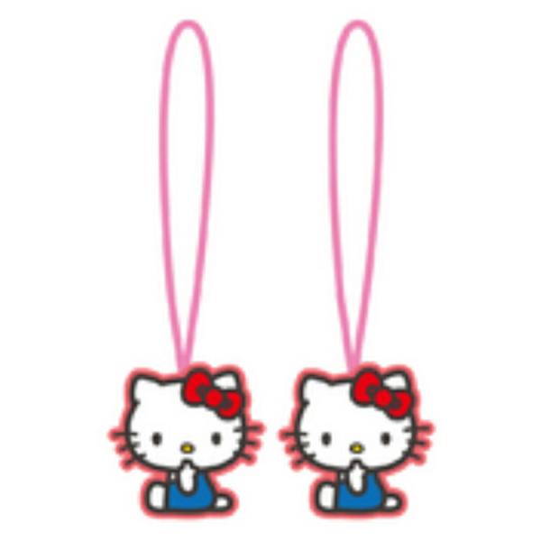 ハローキティ　セピア　ファスナーアクセサリー Sanrio (サンリオ) ハローキティ25周年ファスナーアクセサリー