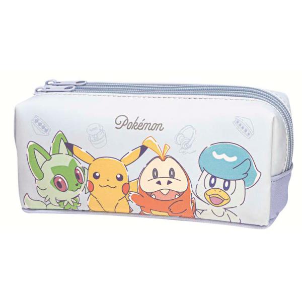 ポケットモンスター ツインファスナーマルチケース HAPPY DAY! 筆箱 ふ