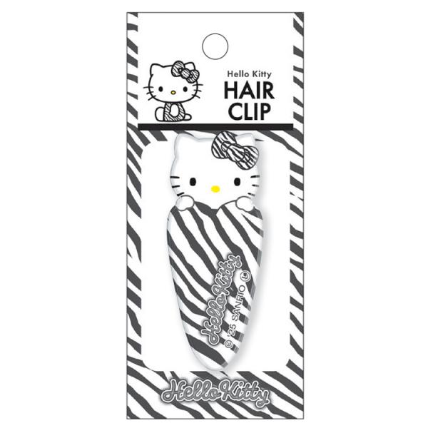 ハローキティ ヘアクリップ ゼブラ 057127 ギャルキティ SANRIO