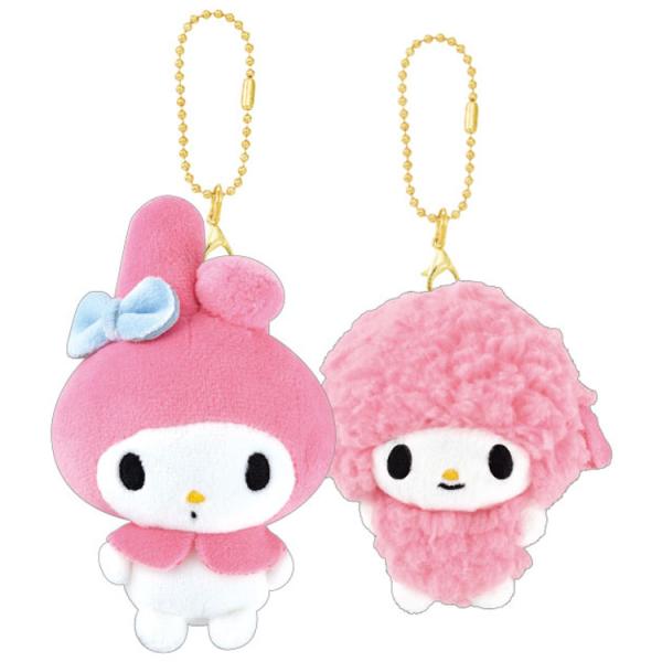 マイメロディ ニコぬいキーホルダー マイメロディ&マイ マイメロディ ニコぬいキーホルダー マイメロディ&マイ