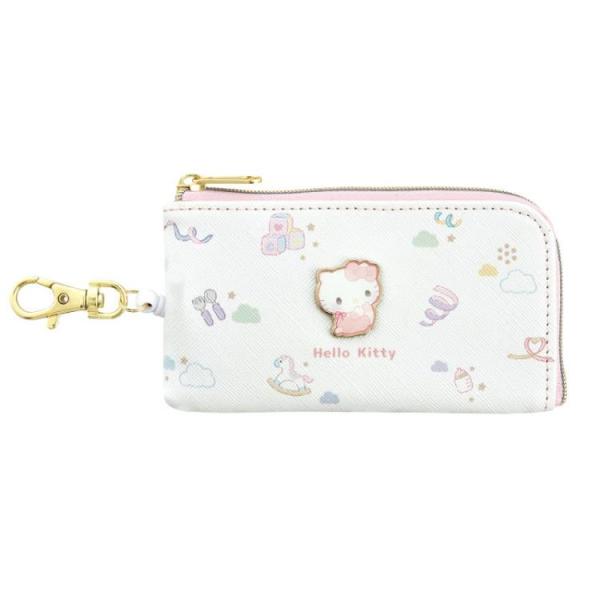 ハローキティ パスケース付きキーケース 283096 ベビー Hello Kitty