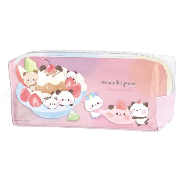 もちもちぱんだ ミニポーチ付きBOXペンケース フルーツパーティ 筆箱