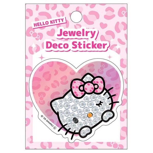 ハローキティ ジュエリーデコステッカー ピンク 058438 ギャル ハローキティ ジュエリーデコステッカー ピンク 058438 ギャル