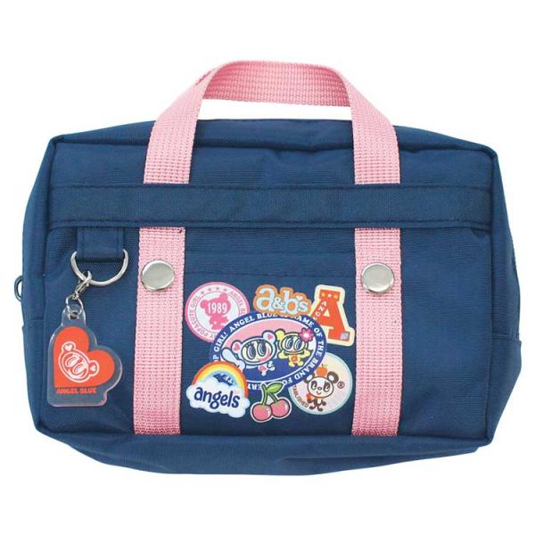 エンジェルブルー スクバ風ポーチ ピンク 237609 Angel Blue