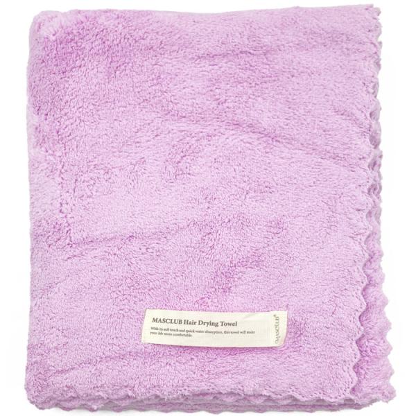 20260304SSMASCLUB MJA-07 超吸水速乾ヘアドライタオル ラベンダー