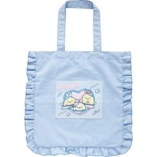 新作　トリプルフリルのぽってりトート　ベッツィアングラフィティ 完売しました6017-22 デイズ「フリルバッグ」 色：ベビーピンク