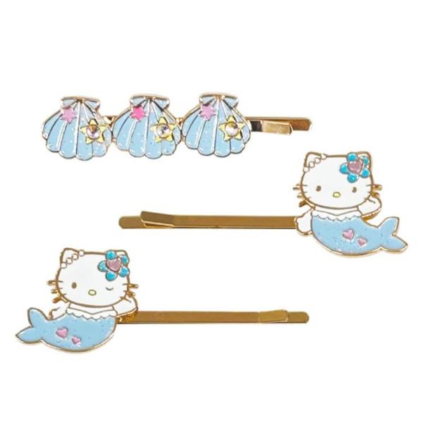 ハローキティ ヘアピンセット マーメイド ブルー 991522 Hello Kitty