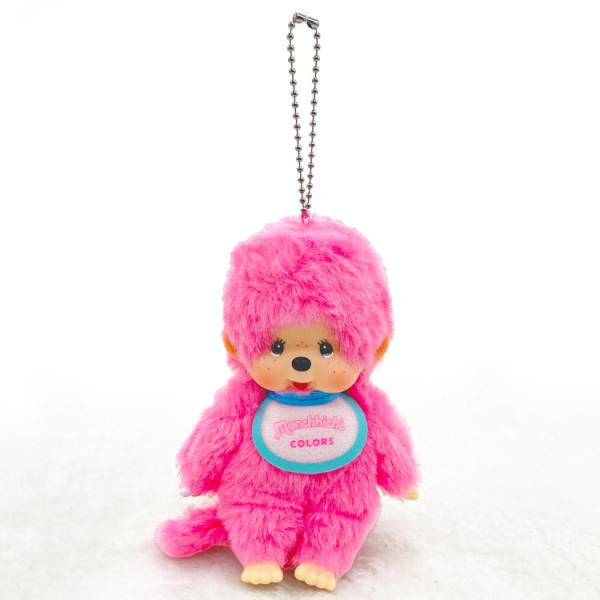 モンチッチ COLORS キーチェーン ベリーピンク キーホルダー