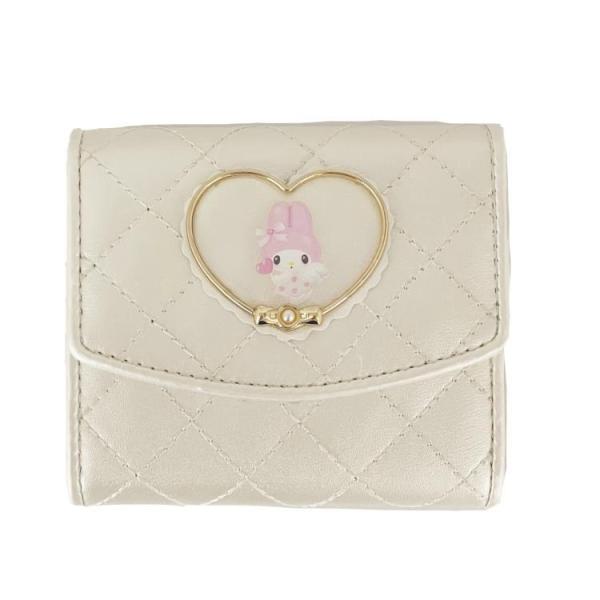 マイメロディ 三つ折り財布 151499 ハートフレーム My Melody サンリオ