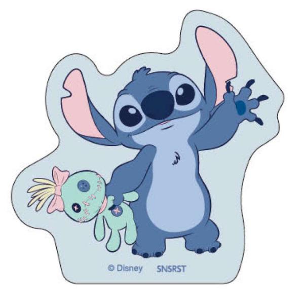 ビーチテーマ マウスパッド キャラクターイラスト付き スティッチ ダイカットマウスパッド ダイカット PCグッズ パソコン周辺