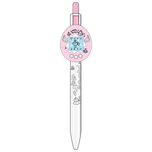 てんしっちのたまごっち プレート付ボールペン0.5mm てんしっちピンク