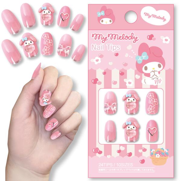 マイメロディ ネイルチップ サンリオキャラクター 348563