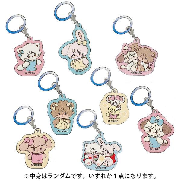 中身はランダム】mikko illustrations トレーディングめじるしチャーム