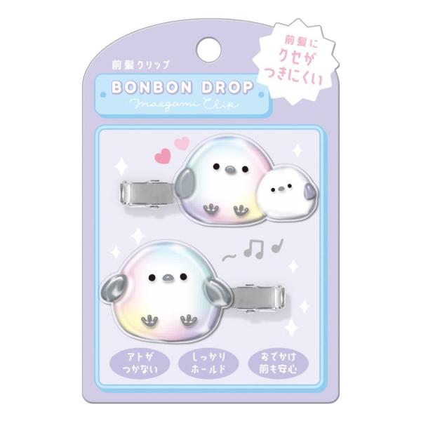しまえなが ボンボンドロップ 前髪クリップ 965748 シマエナガ トリ