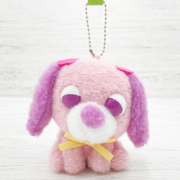 お茶犬 ボールチェーンマスコット ハナ 600587 ふわふわシリーズ お
