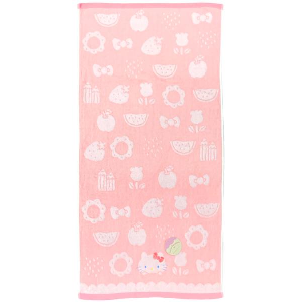 ハローキティ コンパクトバスタオル 088226 ナチュラルソフト SANRIO