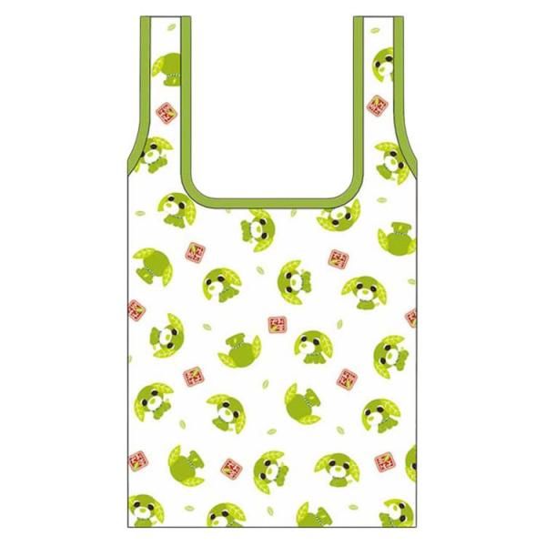 お茶犬 エコバッグ リョク 259245 おちゃけん 緑茶犬 : キャラクター