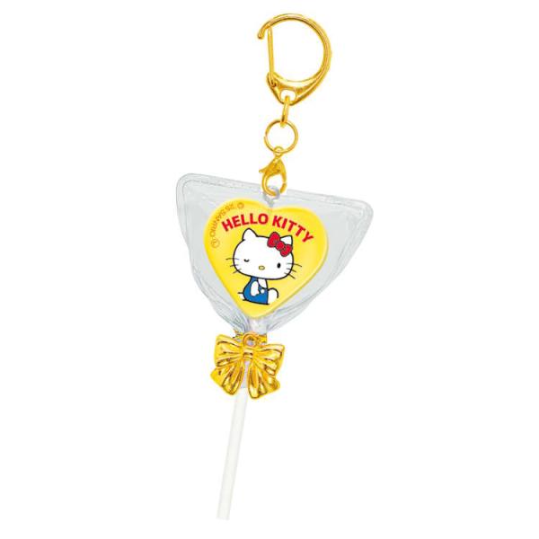 ハローキティ キャンディキーホルダー レトロ アメちゃん風 目印 めじ