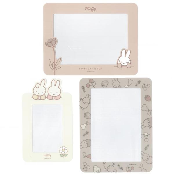 ミッフィー フレームウォールステッカー モカ 226535 写真 額縁