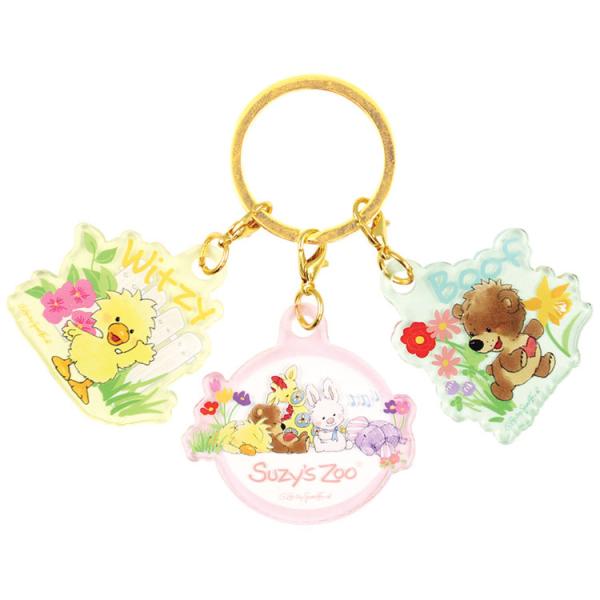 sticky zoo キャラクターキーホルダーセット sticky zoo キャラクターキーホルダーセット
